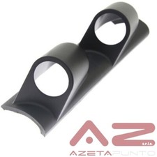 porta strumenti depo racing per doppio manometro 52mm supporto montante nero