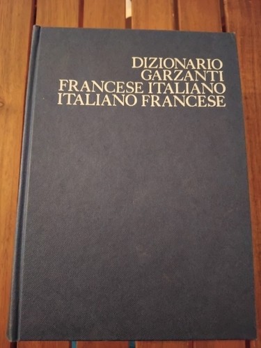 Dizionario garzanti francese - dizionario,