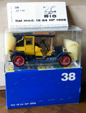 MODELLINO AUTOMOBILE - RIO N° 38 FIAT 18 24 HP ANNO 1908 SCALA 1:43