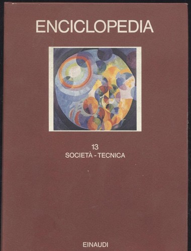 Enciclopedia einaudi volume - einaudi, 13