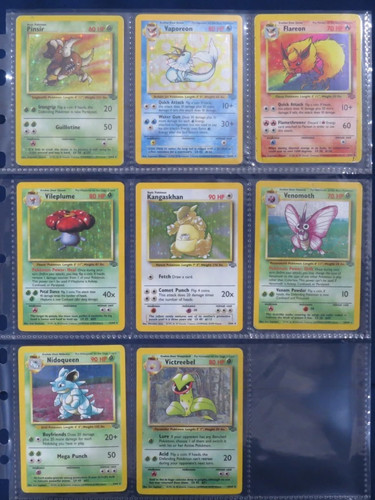 Carte pokemon set giungla - carte,