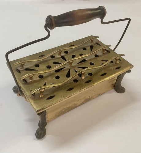 Antico scaldaletto ottone - antico,
