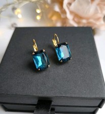 Orecchini dorati con - con, swarovski