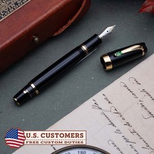 Montblanc - Boheme Green stone Gold finish - Fountain pen - FP NIB F 14K