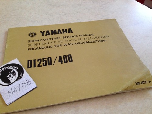 Yamaha dt250 512 dt400 513 - dt250, dt