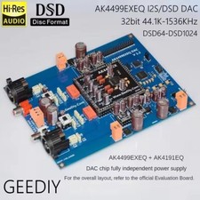 AK4499EXEQ+AK4191EQ Decoder Audio DAC Uscita RCA I2S/DSD 32bit 1536KHZ DSD1024
