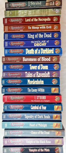 Ravenloft book lot vintage - 19,
