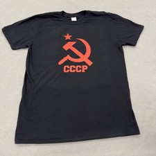 CCCP Soviet Union Shirt Mens