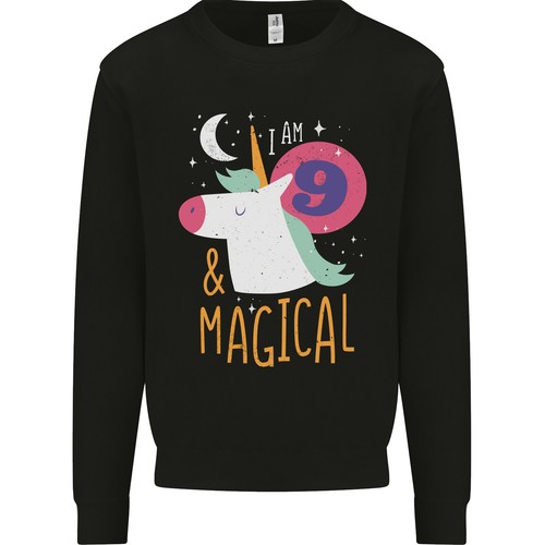 Felpa magica con unicorno - con,