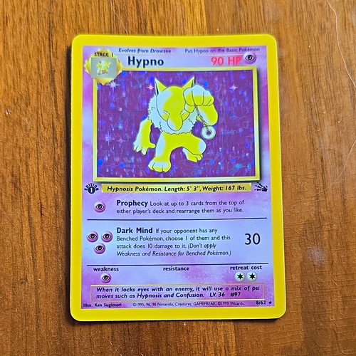 Pokémon tcg fossil - tcg, 8/62