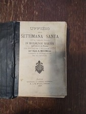 Libro uffizio della settimana - libro,