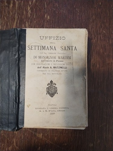 Libro uffizio della settimana - libro,