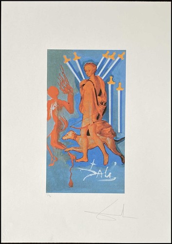 Salvador dali tarot 70 - 70, x