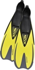 Pinne Seac Speed Gialle – per Snorkeling, Scarpetta Chiusa, Leggere e Resistenti