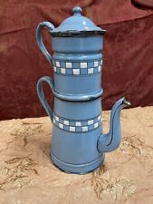 ANTICA CAFFETTIERA SMALTATA