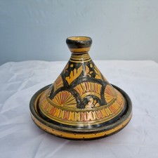 Piatto Tajine Ceramica Marocco Terracotta, Orientale Safi