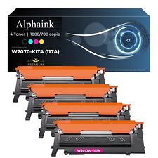 KIT 4 TONER W2070A 117A COMPATIBILE CON CHIP PER HP 150A 150NW 178NW 179FNW