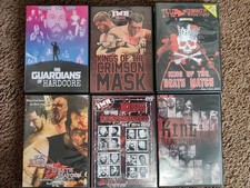 IWA Mid South DVD Lot King Of Deathmatch 2003 2011 2016 2017 Crimson Wrestling