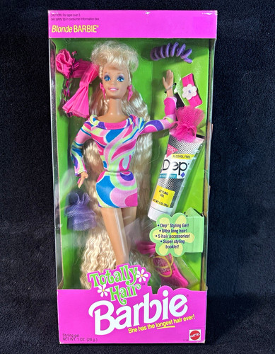 Mattel 1991 totally hair - 1991,