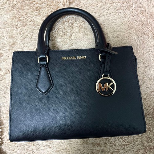 Michael kors black handbag - black,