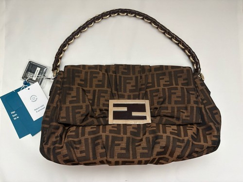 Borsa tracolla fendi tabacco - a,