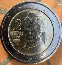 Austria moneta 2 euro Austria