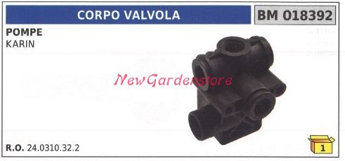 Corpo valvola universale - valvola, pompa