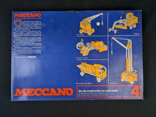 Meccano vintage scatola - scatola, n°4