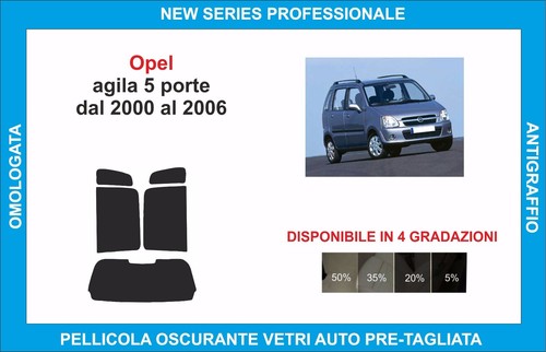 Pellicole oscuranti vetri opel - oscuranti,