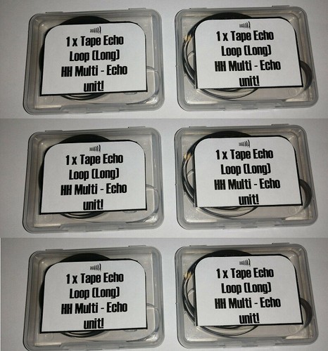 Tape echo loops per - tape,