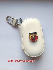 Portachiavi in ecopelle BIANCO