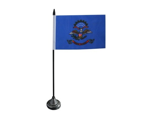 Tischflagge usa north dakota - north,