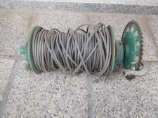 ASPO PER VERICELLO TRAINO AUTO MOTO LEGNA CORDA ACCIAIO 8 CUSCINETTI 40 TRATTORE