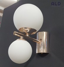 Applique moderno vetro bianco
