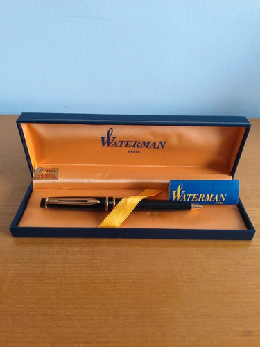 Penna sfera nero oro - penna, a