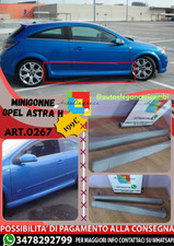 💫ART.0267 MINIGONNE ADATTO PER ASTRA H 2004-2009 GTC 3 PORTE GREZZE💫