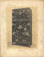 Stampa antica BUFFET MOBILE