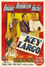 KEY LARGO Movie POSTER 27x40 Australian D Humphrey Bogart Lauren Bacall Claire