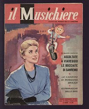 MUSICHIERE 7/1959 FESTIVAL DI VIAREGGIO GIANNI BASSO TONY DALLARA ARTURO TESTA