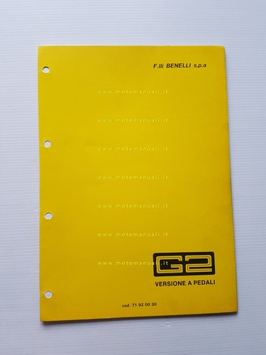 Benelli pedali 1979 - 50, g2