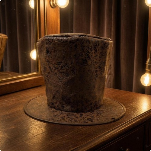 Cappello cilindro alto - a,