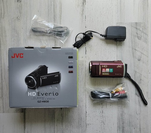 Red jvc everio - jvc, gz-hm30