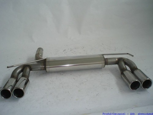 Scarico sportivo duplex fms - duplex,