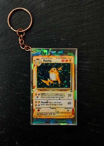 Portachiavi pokemon raichu - portachiavi,