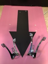 Puntapiedi ICS inox  Vintage Campagnolo Spaiate mismatched