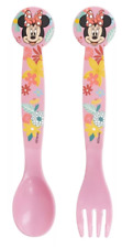 Minnie Mouse Posate Bambino Set Babybesteck Cucchiaio + Forcella Da 18 M.Posate