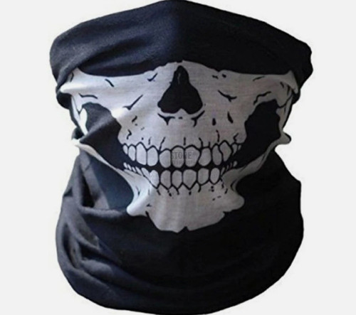 Bandana scaldacollo teschio - scaldacollo,