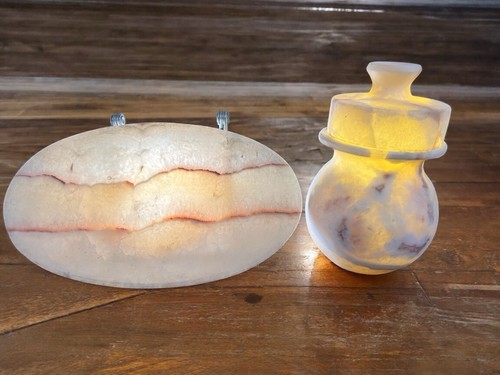 Vaso egiziano alabastro marmo - vaso, alabastro/marmo