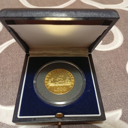 Moneta commemorativa 500 - moneta, lire