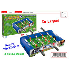 CALCETTO DA TAVOLO IN LEGNO